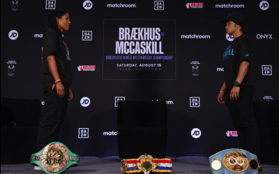 Cecilia Braekhus vs Jessica McCaskill: official weights and running order