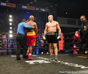 Welterweight prospect Eimantas Stanionis records emphatic ninth round stoppage over Janer Gonzalez on FS1 PBC