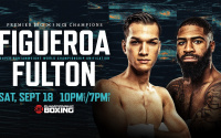 WBC super-bantamweight world champ Brandon Figueroa tests positive for Covid-19 forcing Stephen Fulton fight to be postponed dan rafael boxrec new date