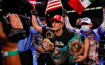 Brandon Figueroa reveals he is more relaxed fresher and explosive at featherweight ahead of WBC Eliminator with Carlos Castro analysis fight preview prediction oddschecker tale of the tape how to watch boxrec