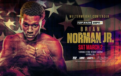 Otabek Kholmatov Raymond Ford undercard announced featuring Brian Norman Jr vs Janelson Bocachica fight time date tv channel how to watch Nico Ali Walsh Luis Alberto “El Venado” Lopez IBF title Japan Reiya Abe boxrec ESPN+