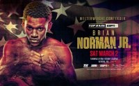 Otabek Kholmatov Raymond Ford undercard announced featuring Brian Norman Jr vs Janelson Bocachica fight time date tv channel how to watch Nico Ali Walsh Luis Alberto “El Venado” Lopez IBF title Japan Reiya Abe boxrec ESPN+