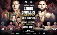 Elwin Soto will defend WBO World Light-Flyweight title against Katsunari Takayama as chief-support to Canelo Alvarez vs Billy Joe Saunders undercard in full boxrec