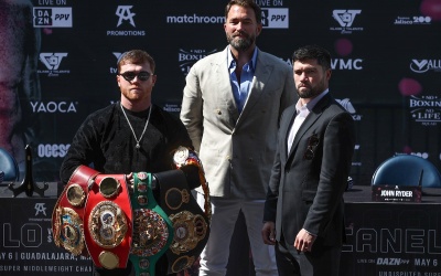 Canelo Alvarez vs John Ryder San Diego press conference quotes who wins quotes eddie hearn charlie sims tony trainer matchroom boxing fight undisputed san diego fight tickets boxrec eddy reynoso injury bivol rematch callum smith highlights