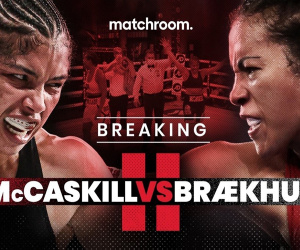 Cecilia Brækhus vs Jessica McCaskill 2 confirmed fight date time tv rematch channel were to how watch boxrec schedule betting odds oddschecker when where