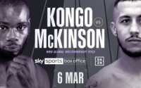 ndefeated welterweight's Chris Kongo and Michael Mckinson to collide on Alexander Povetkin vs Dillian Whyte bill in March