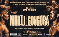 Knockout card in Canada Christian Mbilli takes on Carlos Gongora in Montreal on March 23 fight time date tv channel live stream links free espn how to watch predictions previews oddschecker