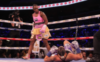 Claressa Shields makes boxing history as she is crowned WBC heavyweight champion vanessa paige knockout ko tko 2nd round knockdown watch highlights fight