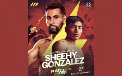 Charlie Sheehy vs Jaret Gonzalez matchroom boxrec wiki wba naba lightweight Jaret Gonzalez title how to watch oddschecker