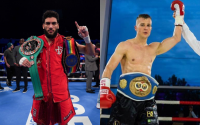 Hamzah Sheeraz vs Alem Begic clash for vacant WBO super-middleweight title boxrec wiki christian mbilli diego pacheco fight date manchester may queensberry