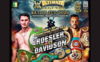 Jordan Roesler vs King Davidson for the vacant IBO Oceania-Orient light-heavyweight title boxrec wiki