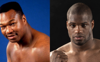 Frank Warren compares heavyweight sensation Daniel Dubois with all-time great Larry Holmes