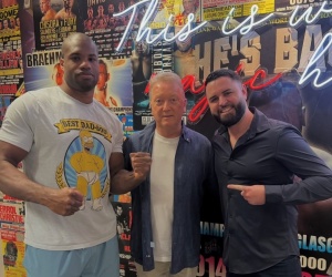 Daniel Dubois next fight due to be announced any day heavyweight world rankings sam jones manager frank warren promoter ibo wbo wbc wba ibf title