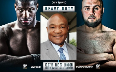 George Foreman Daniel Dubois vs Nathan Gorman