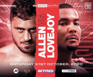 Dave Allen will face unbeaten American KO artist Christopher Lovejoy live stream links who wins preview predictions boxrec who is he facts amateur career