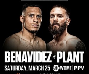 super-middleweight champions David “El Bandera Roja’’ Benavídez vs Caleb “Sweet Hands’’ Plant march 25 mgm grand tickets pre-sale when do they go on sale how to buy watch what time start las vegas predictions tom brown