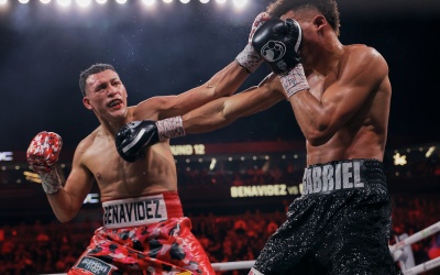 David “El Monstro” Benavidez emerges victorious in grudge match with David Morrell Jr. fight time date tv channel watch next wiki