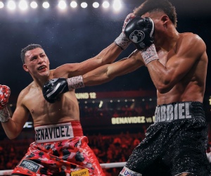 David “El Monstro” Benavidez emerges victorious in grudge match with David Morrell Jr. fight time date tv channel watch next wiki
