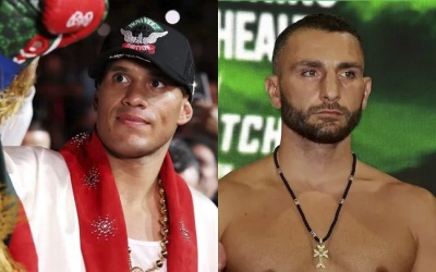 David Benavidez and Noel Mikaelian finalising cruiserweight unification bout boxrec wiki wbc who wins predictions fight highlights 