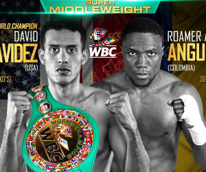 David “Red Flag” Benavidezvs Roamer Angulo wbc champion super-middleweight
