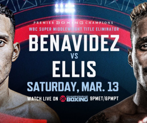 David Benavídez faces Ronald Ellis in WBC super-middleweight title eliminator on March 13 boxrec predictions preview who wins why venue live stream links details where to watch channel