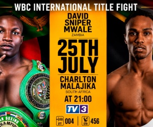 Fired up David Sniper Mwale aims to defend WBC International bantamweight title boxrec wiki how to watch South Africa