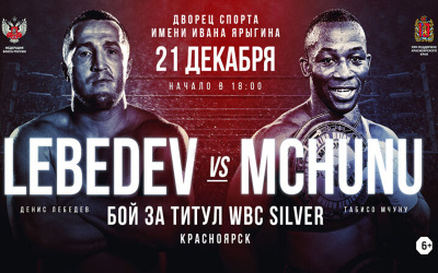Denis Lebedev vs Thabiso Mchunu