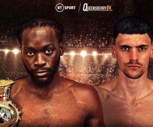 Denzel Bentley defends British middleweight belt against Kieran Smith on April 15 Joe Joyce vs Zhilei Zhang Copper Box Arena boxrec frank warren live on bt sport how to wath tickets predictions oddschecker