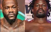 Deontay Wilder vs Curtis Harper scheduled for April 2025 who is he the hurt boxrec why wak out the ring efe akagba disqualified sandra rosenburg jimmy adams