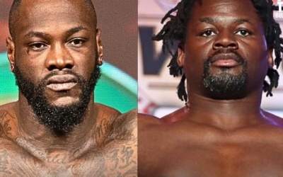 Deontay Wilder vs Curtis Harper scheduled for April 2025 who is he the hurt boxrec why wak out the ring efe akagba disqualified sandra rosenburg jimmy adams