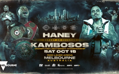 Repeat or Revenge? Devin Haney vs George Kambosos Jr. 2 goes Down Under rematch espn fight time date tv channel how to watch october tickets price buy ppv undisputed champion bill
