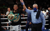 Devin Haney retains WBC world Lightweight title in a thriller with Jorge Linares full report who won highlights result next fight teo lopez undisputed