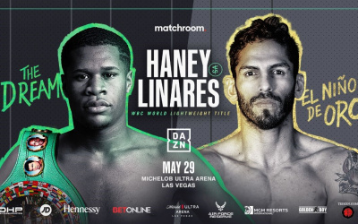 Devin Haney vs Jorge Linares Mandalay Bay in Las Vegas on Saturday, May 29 wbc lightweight oddschecker betting odds who wins tale of the tape boxrec