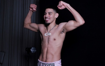 Super middleweight star Diego Pacheco targets top three WBA world ranked rivals boxrec fight time date tv channel 