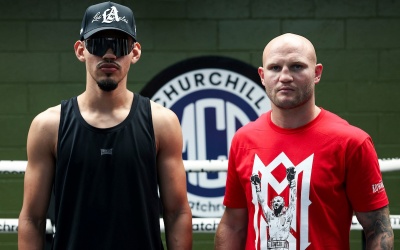 Diego Pacheco names his next target after Maciej Sulecki fight canelo world rankings Christian Mbilli boxrec Edgar Berlanga and Erik Bazinyan oddschecker fight dazn