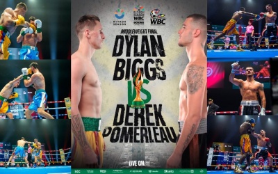 WBC Boxing Grand Prix middleweight final: Dylan Biggs vs Derek Pomerleau preview boxrec wiki how to watch oddschecker betting odds results