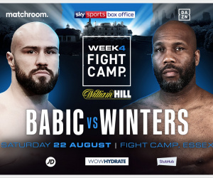 Alen Babic will fight Sharnell Winters on Fight Camp Week 4 card featuring Dillian Whyte
