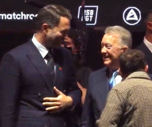 Eddie Hearn confirms talks of a Rumble in the Jungle 2 fight have been taking place 50th anniversary fight time date tv channel live stream boxrec george forman muhammad ali watch highlights deontay wilder