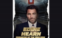 Eddie Hearn named WBA Promoter of the Year 2022 mathcroom boxing interview is he married wiki boxrec tickets barry son sister katie how old is edward accountant trained as lawyer