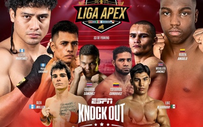 Eduardo Sánchez Ramírez will face the Venezuelan Eduardo Cordovez fight time date tv 
