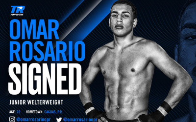 Puertan Rican amateur Omar Roasrio signs promotional contract with Top Rank 