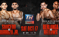Alex Saucedo-Arnold Barboza Jr. & Edgar Berlanga-Lanell Bellows confirmed for Vasiliy Lomachenko-Teofimo Lopez bill