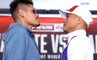 Emanuel Navarrete vs Charly Suarez final press conference quotes boxrec raymond muratalla giovanni santillan Mexico Philippines boxrec espn ringwalks running order how to watch
