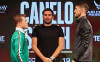 anelo Alvarez highlights big 'risk' fighting Callum Smith at 168lbs who is 'believing he can beat anyone'