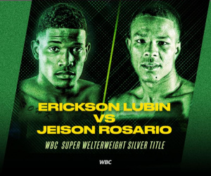 Erickson Lubin vs Jeison Rosario, plus Julian Williams vs Mendoza previews Gervonta Davis vs. Mario Barrios SHOWTIME PPV® Undercard Saturday, June 26 from State Farm Arena in Atlanta