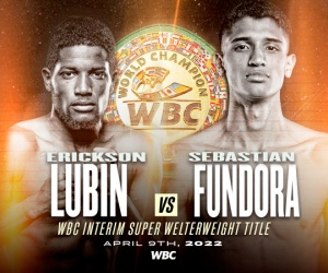 Erickson Lubin and Sebastian Fundora wbc stats interim title boxrec fight time date tv channel undercard schedule weights  super-welterweight oddschecker predictions