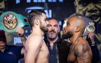 Erik Bazinyan vs Shakeel Phinn weigh-in results weights running order and rinwalk times how to watch canada montreal reports live who won espn tv channel stream links