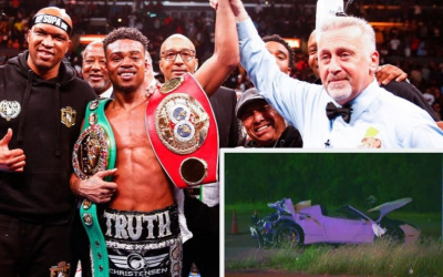 Errol Spence Jr seriously injured in car crash