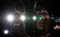 Errol “The Truth” Spence Jr. vs Terence “Bud” Crawford Errol Spence Jr. and Terence Crawford continue their comical fishing metaphors in New York presser watch live stream links derrick james bo mac trainers stephen espinpza tom brown pbc