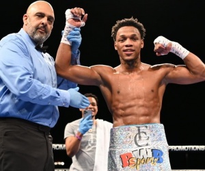 Unbeaten middleweight prospect Euri Cedeno shines with second round TKO over Aro Schwartz watch full fight highlights boxrec wiki Amaury Piedra President of Boxlab Promotions